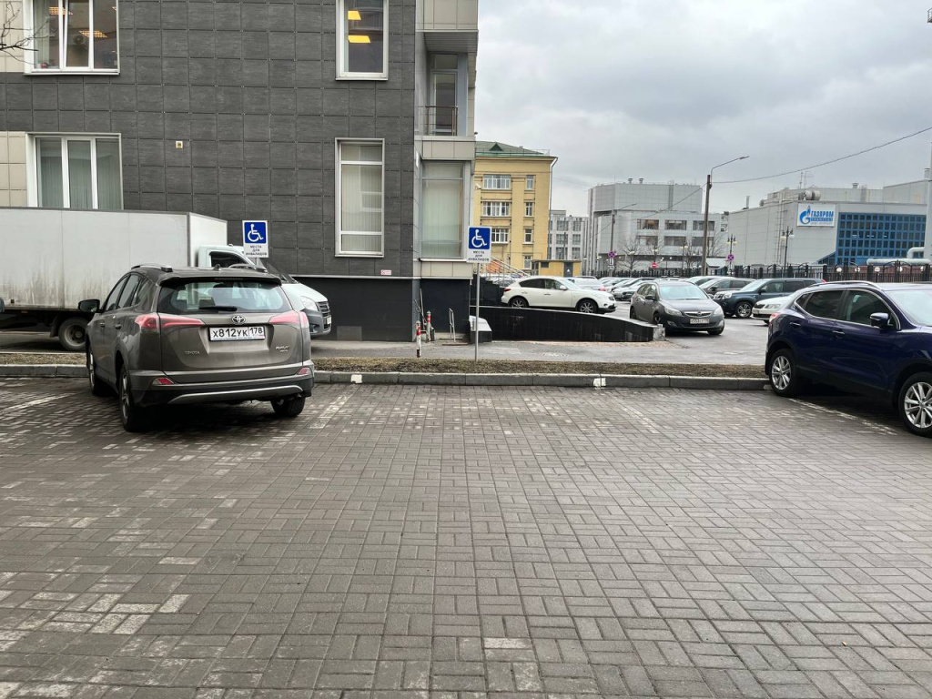 Парковочные места для транспорта инвалидов