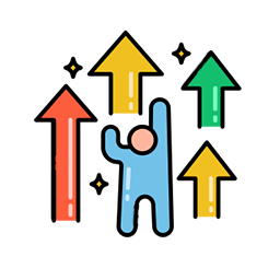 Иконка подготовки к школе — АВА-терапия учит детей с особенностями развития сидеть за партой, слушать инструкции и взаимодействовать в группе