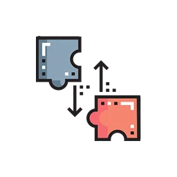Иконка ребёнка на балансире — сенсорная интеграция развивает координацию движений и крупную моторику