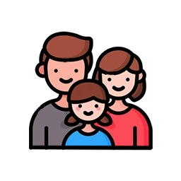 Иконка семьи и привязанности — игровое взаимодействие DIR Floor time укрепляет эмоциональную связь ребёнка с родителями и близкими