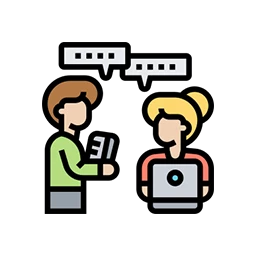 Иконка диалога и речи — игровое взаимодействие DIR Floor time развивает у детей навыки общения, инициативную речь и коммуникацию